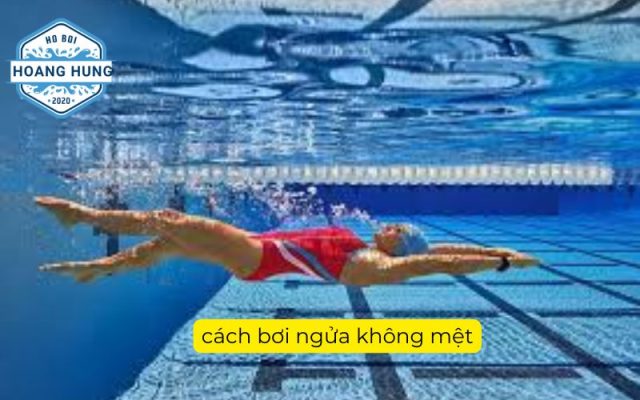 cách bơi ngửa không mệt