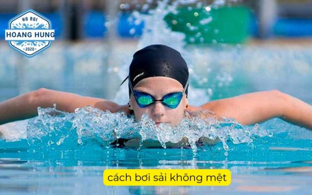 cách bơi sải không mệt