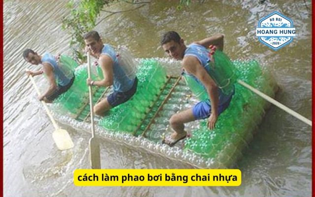 cách làm phao bơi bằng chai nhựa